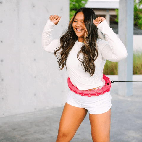 Smart Weighted Hula Hoop - Fun Fitness Core Training |